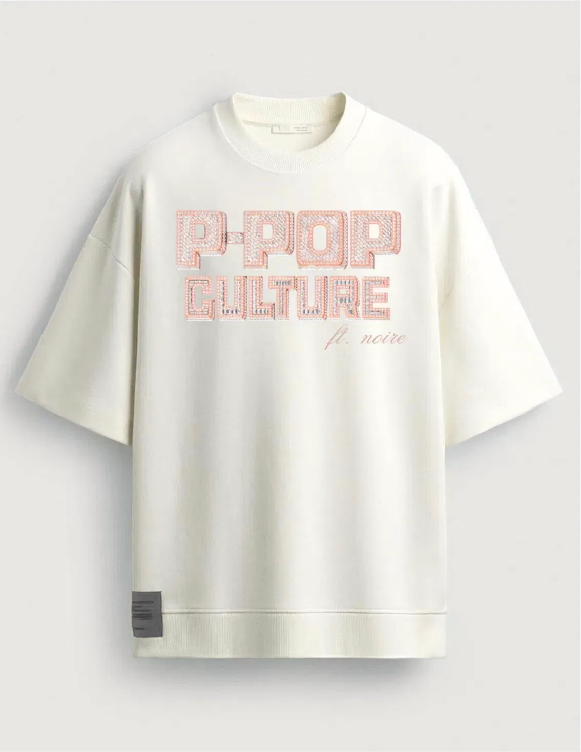 STONED PRINT P-POP CULTURE T-SHIRT