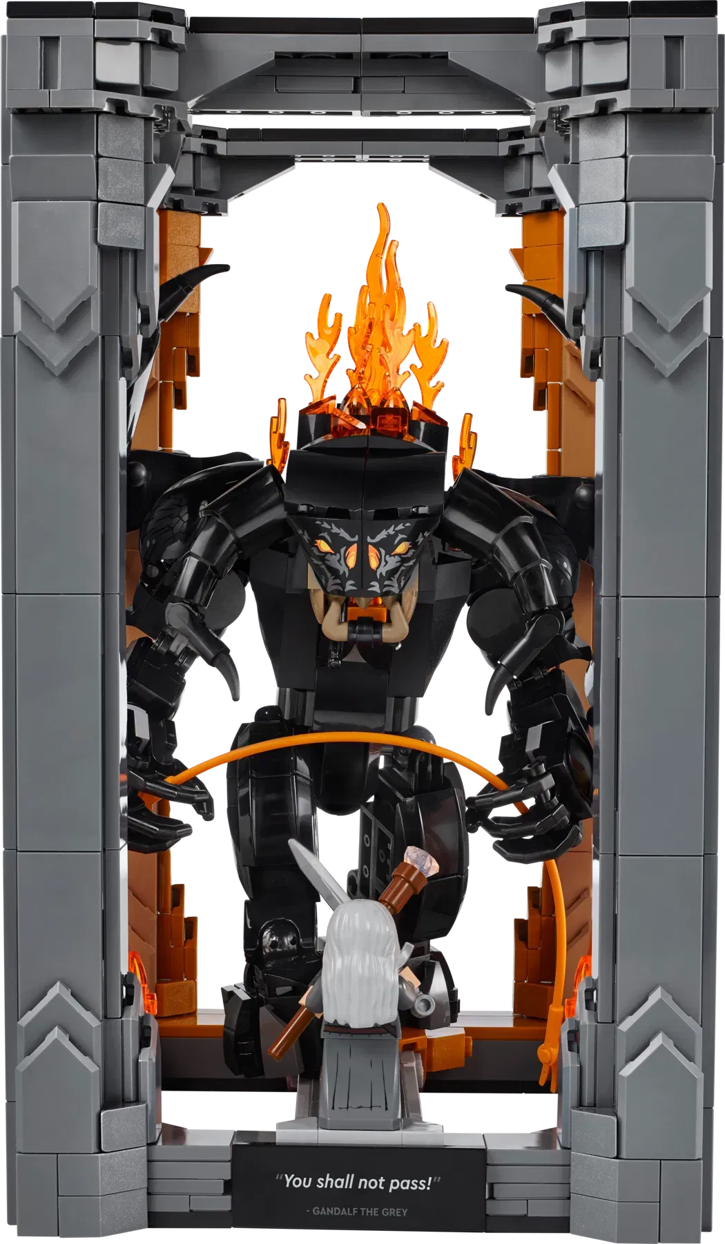 Lego The Lord of the Rings Balrog Book Nook