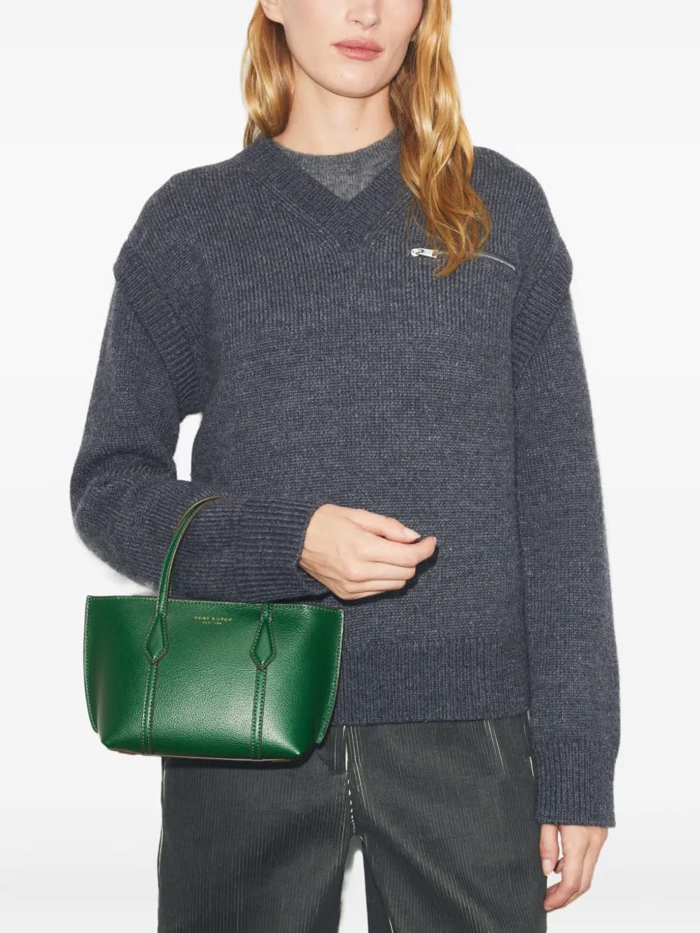 Perry topstitch mini bag