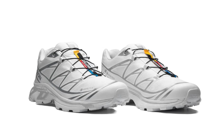 Salomon XT-6 Gore-Tex White Silver