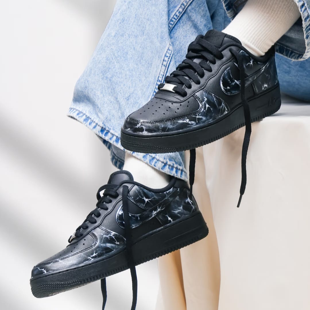 BLACK MARBLE AF1