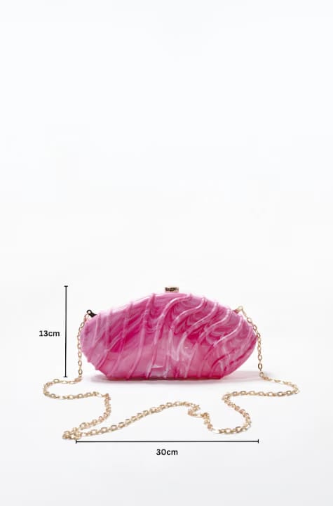 Rosaflare Clutch Bag