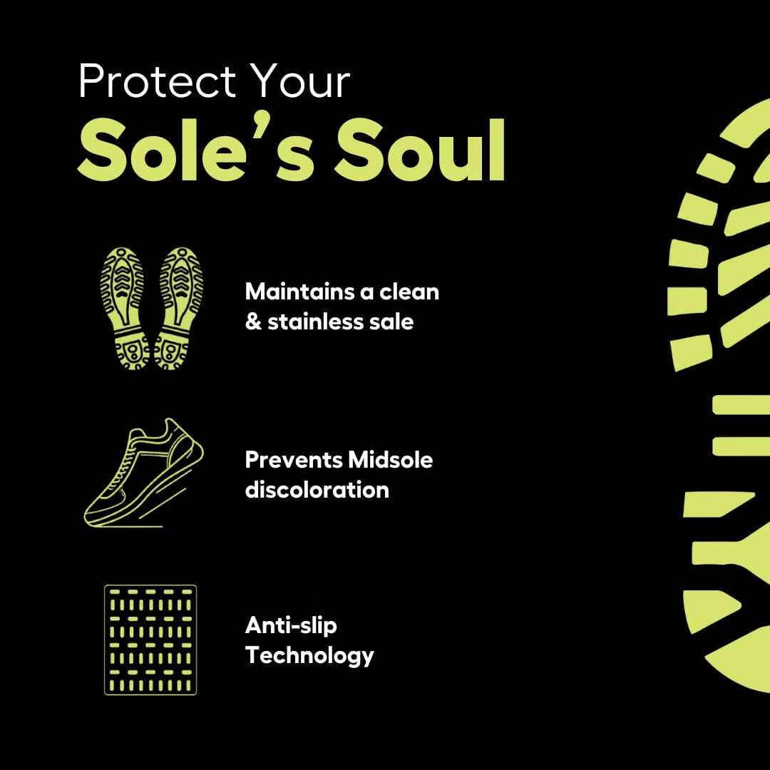 Helios Sole Protectors for Sneakers, {Cut to fit size 3-13}`