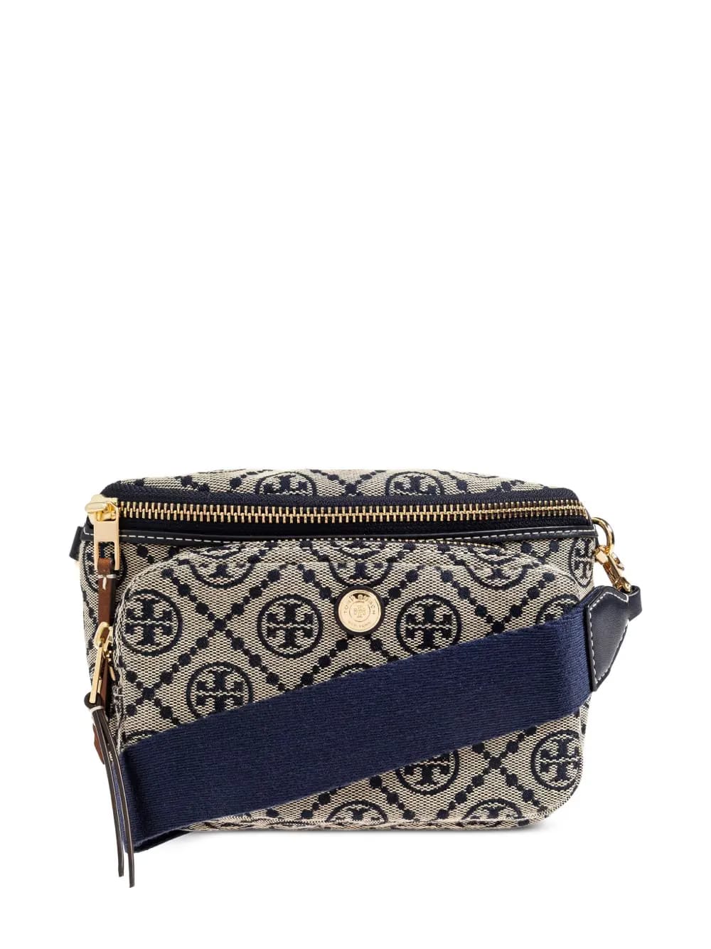 logo-monogram zipped mini bag