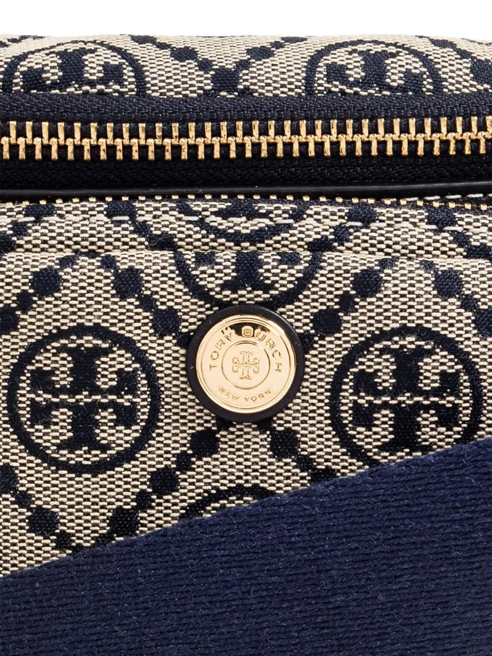 logo-monogram zipped mini bag