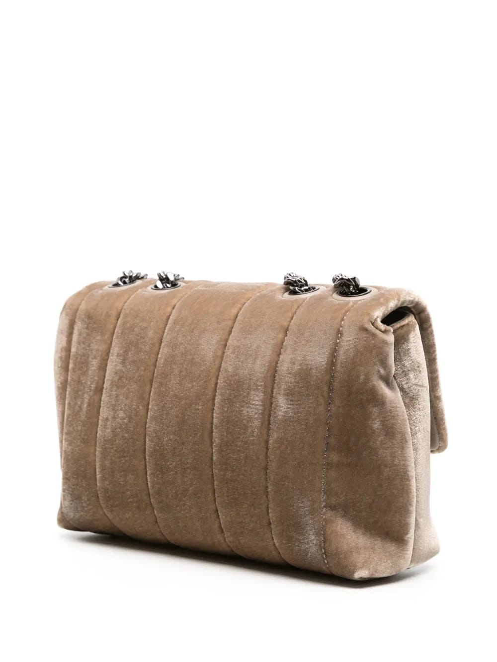small Kira velvet shoulder bag