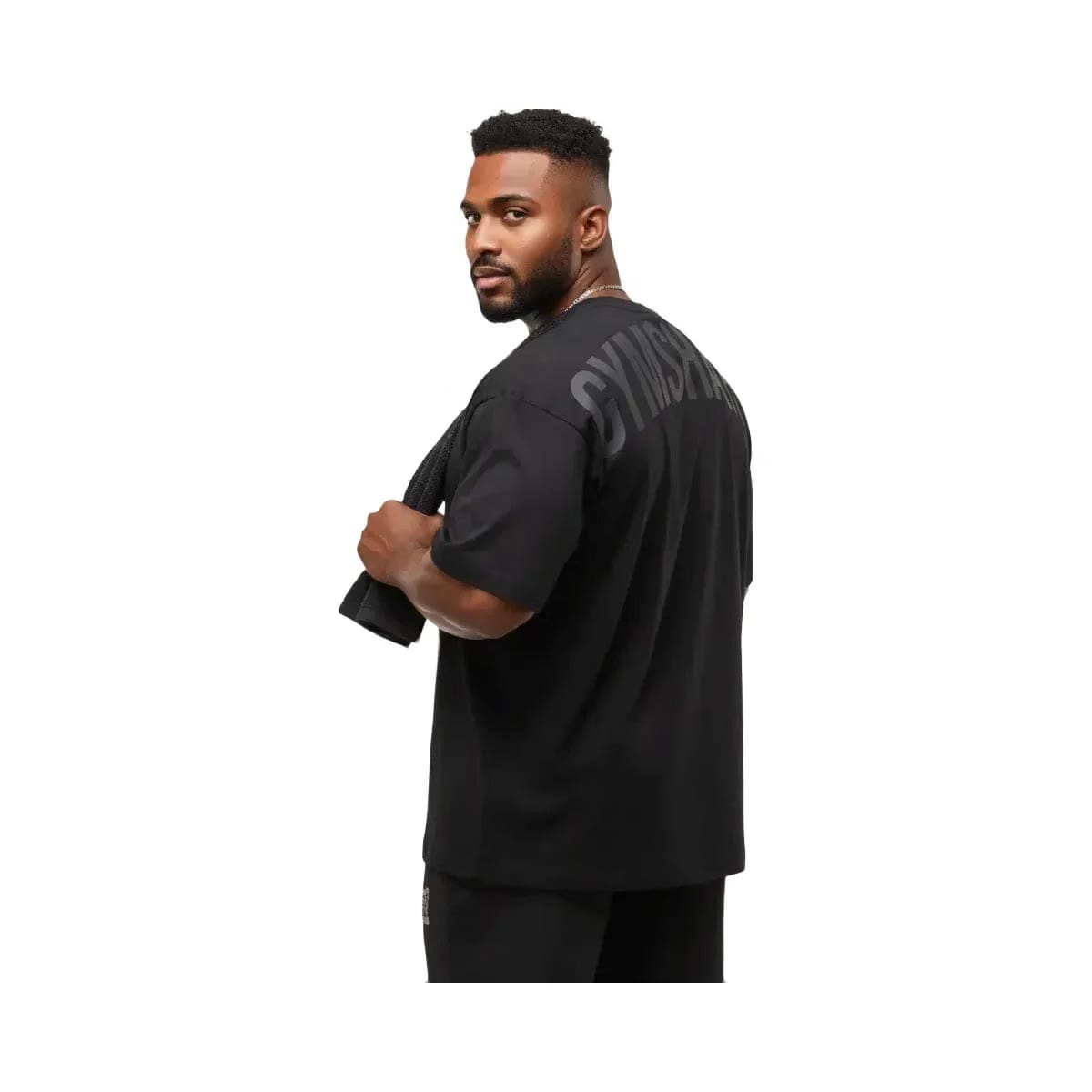 Gymshark Power T-Shirt Oversized Fit Black