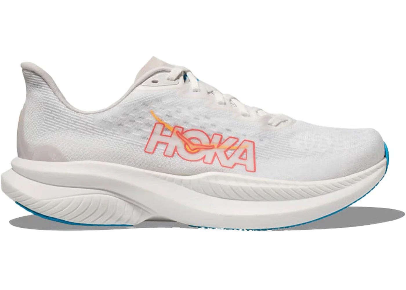Hoka One One Mach 6 White Nimbus Cloud Womens