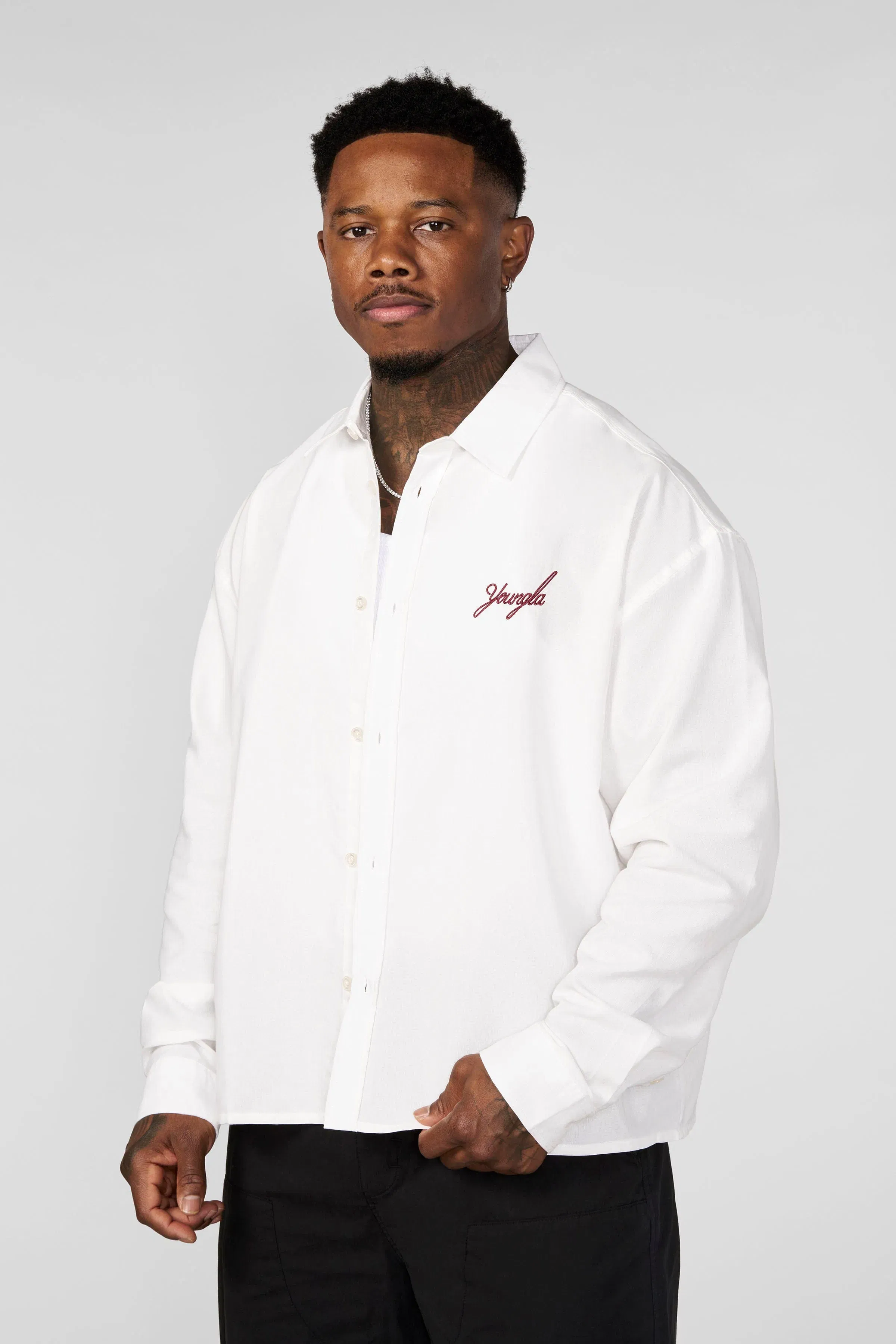 8043 - Industry Longsleeve Button-ups
