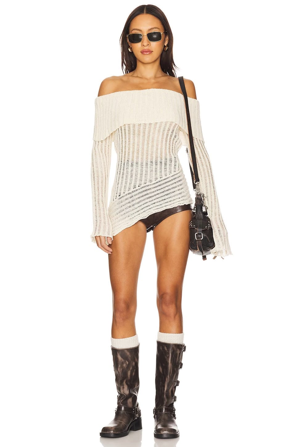 superdown Tawny Sweater in Ivory