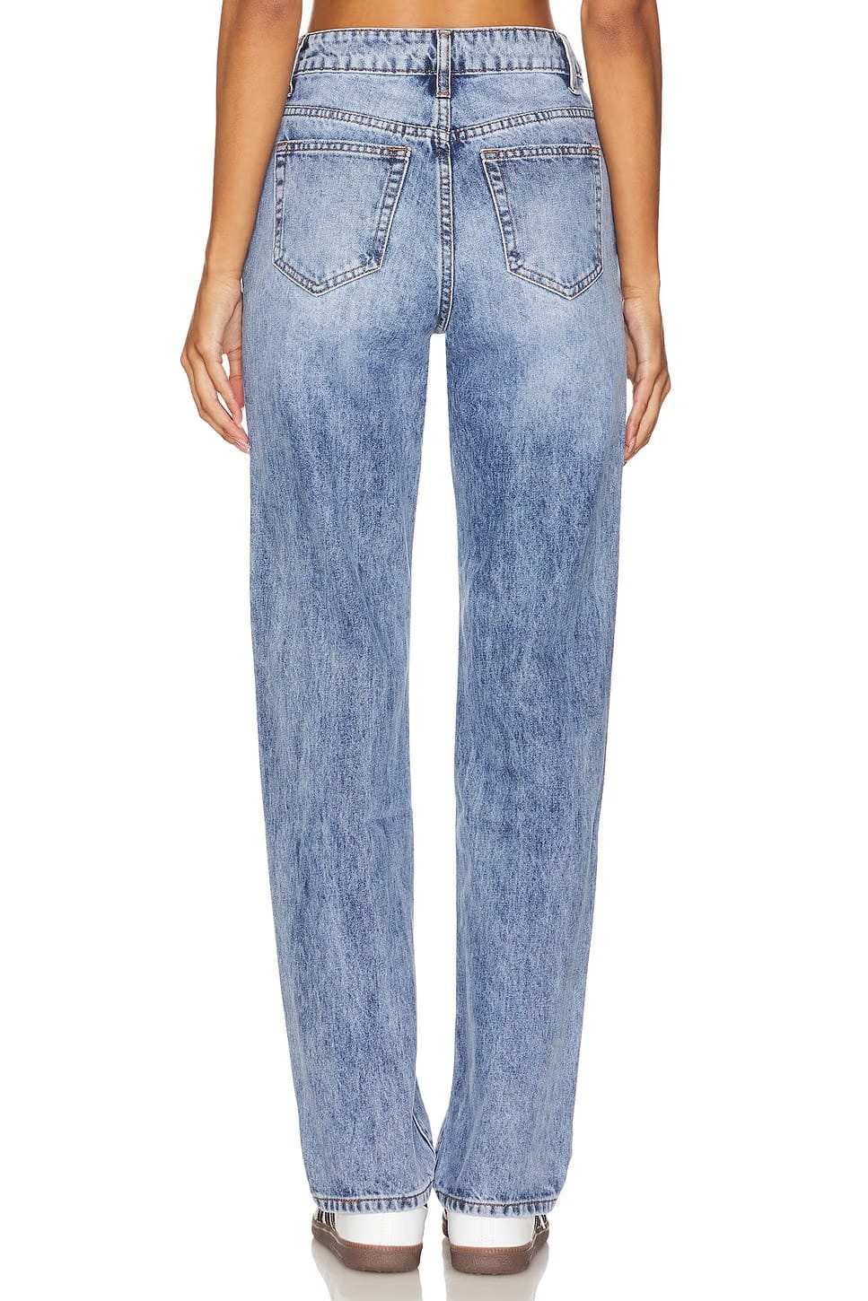 superdown Lanie Jean in Mid Blue Wash
