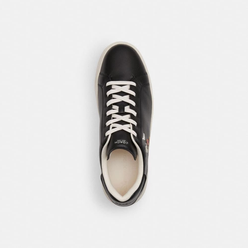 Disney X Coach High Line Sneaker With Mickey Mouse