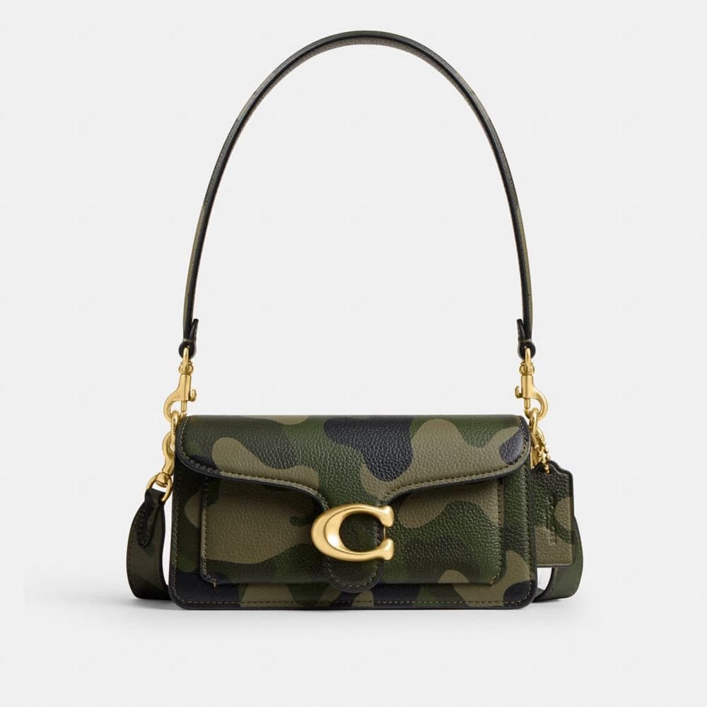 Tabby Shoulder Bag 20 With Camo Print