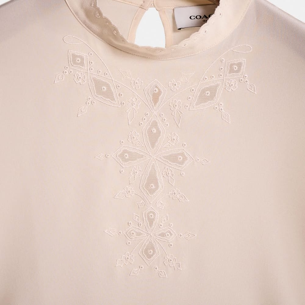Restored Embroidered Top