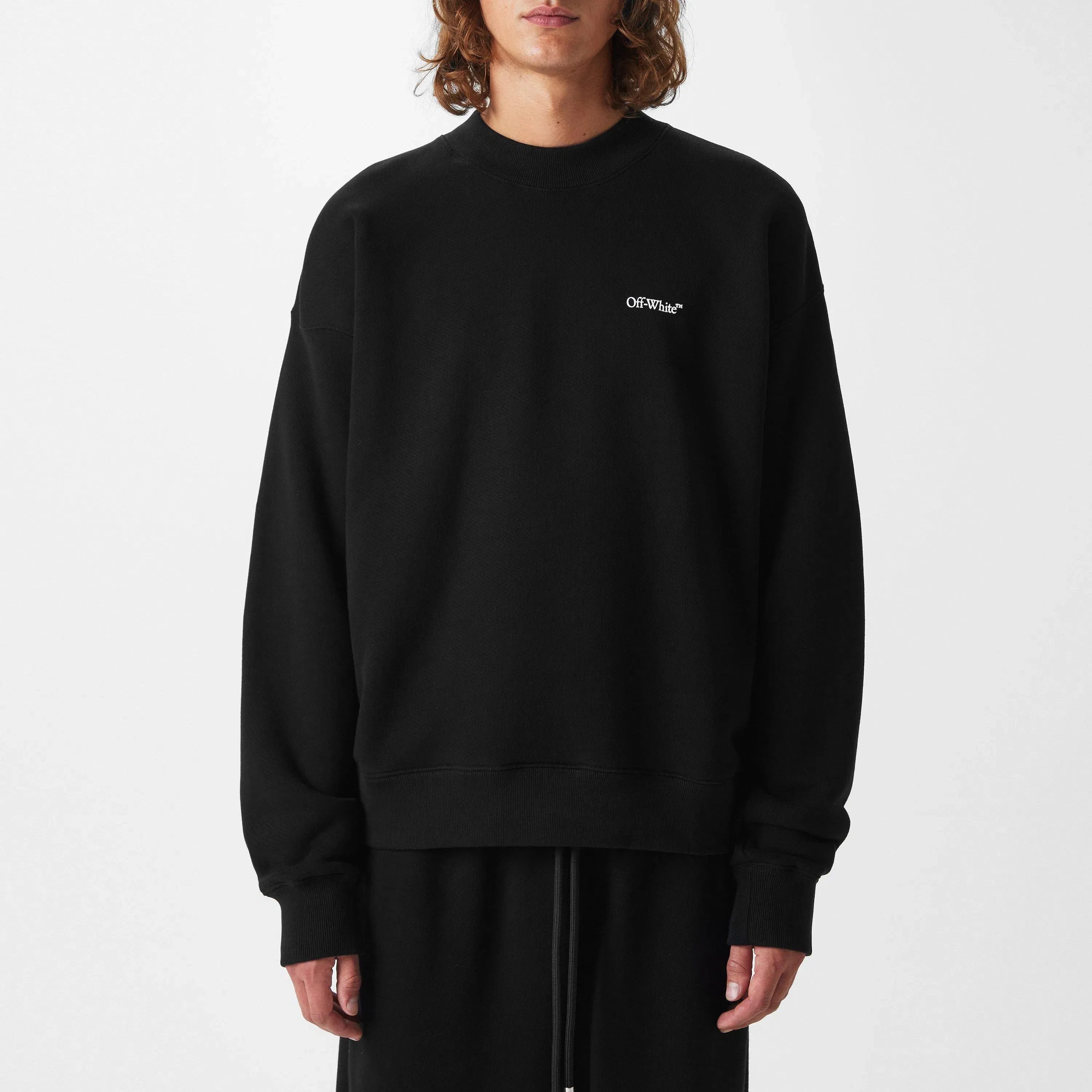 Arrow Cotton Long Sleeve Crew Sweatshirt