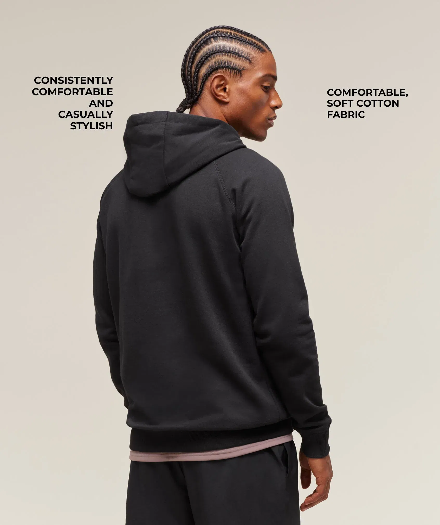 Gymshark Crest Hoodie - Black