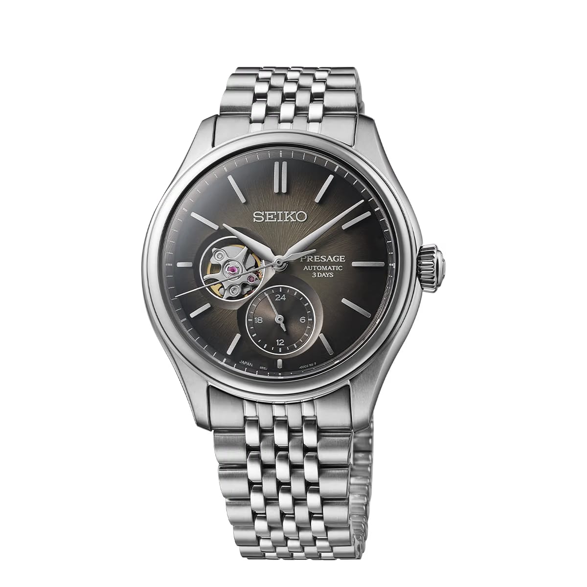 Seiko Presage Classic Series Sumi-Iro Open Heart - White - SPB471J1