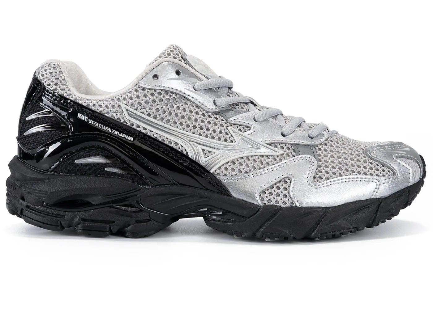 Mizuno Mizuno Wave Rider 10 Harbor Mist Silver Black