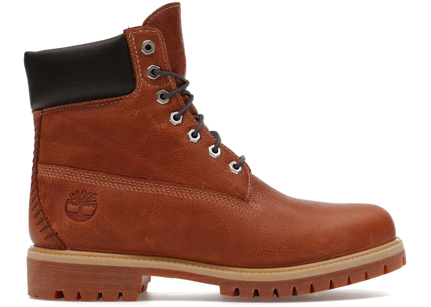 Timberland 6 Premium Waterproof Boot Rust Full Grain Dark Grey