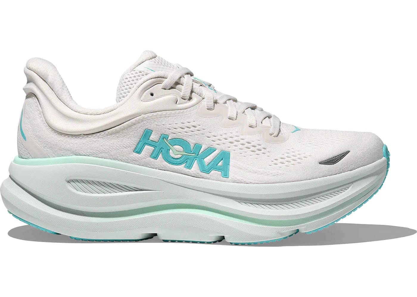 Hoka One One Bondi 9 Frost Cielo Blue Womens