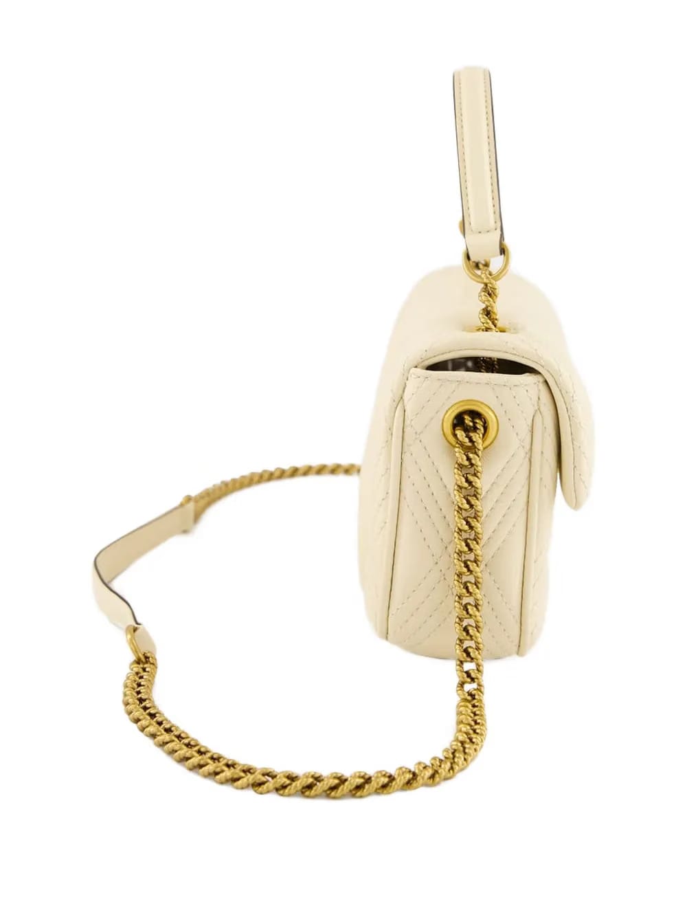 Quiltie 67 leather shoulder bag