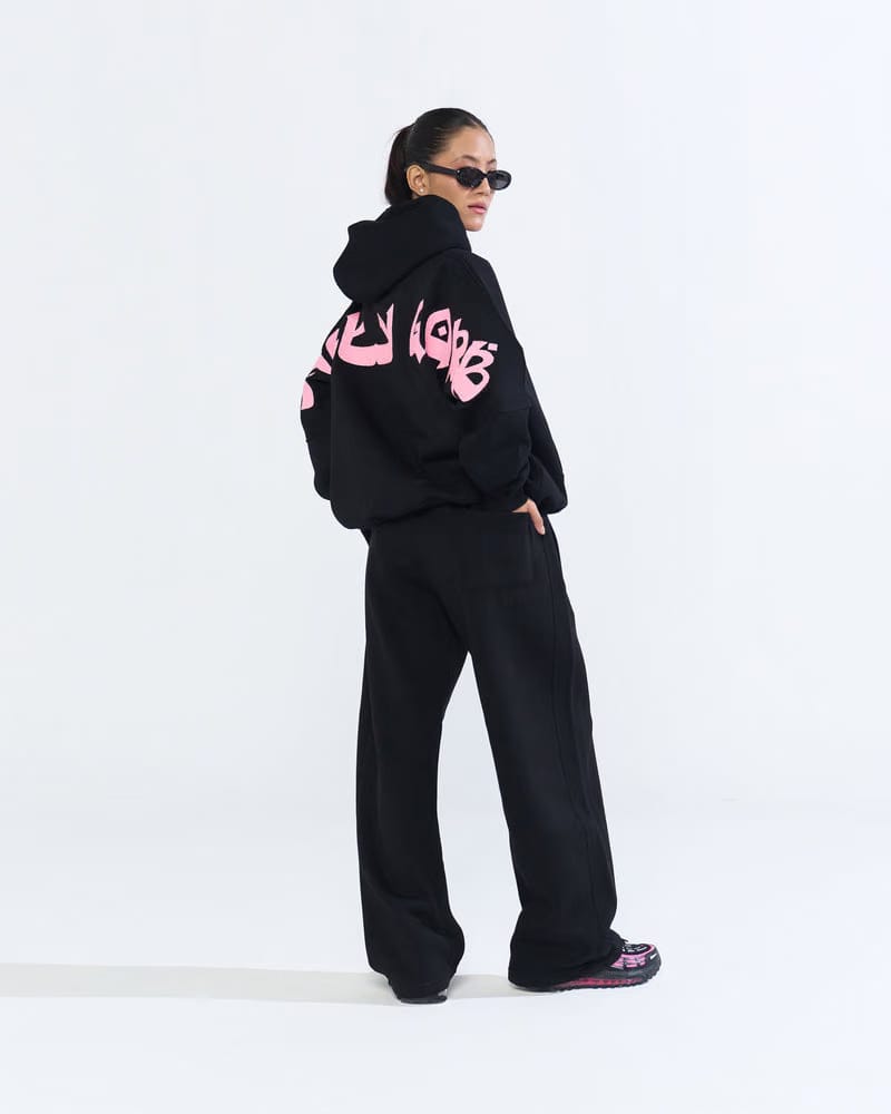SIGNATURE CO-ORD(BLACK & PINK)