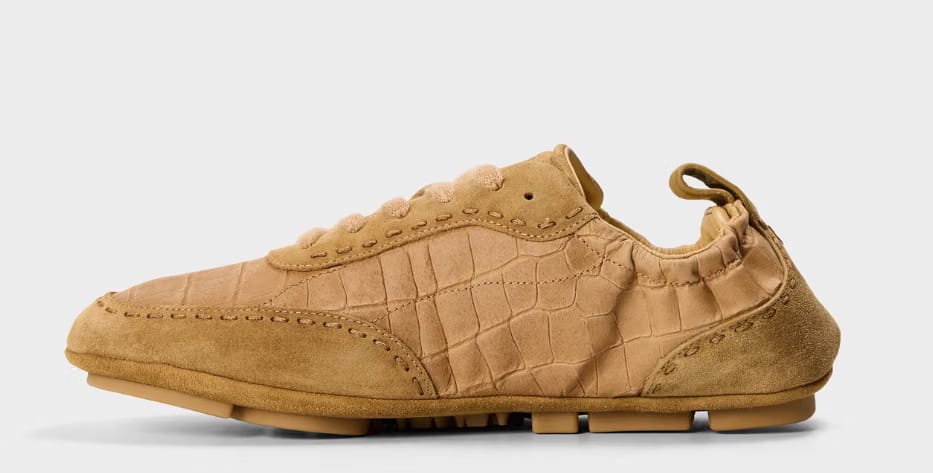 FENDI Men's Low Trainers 'Beige'