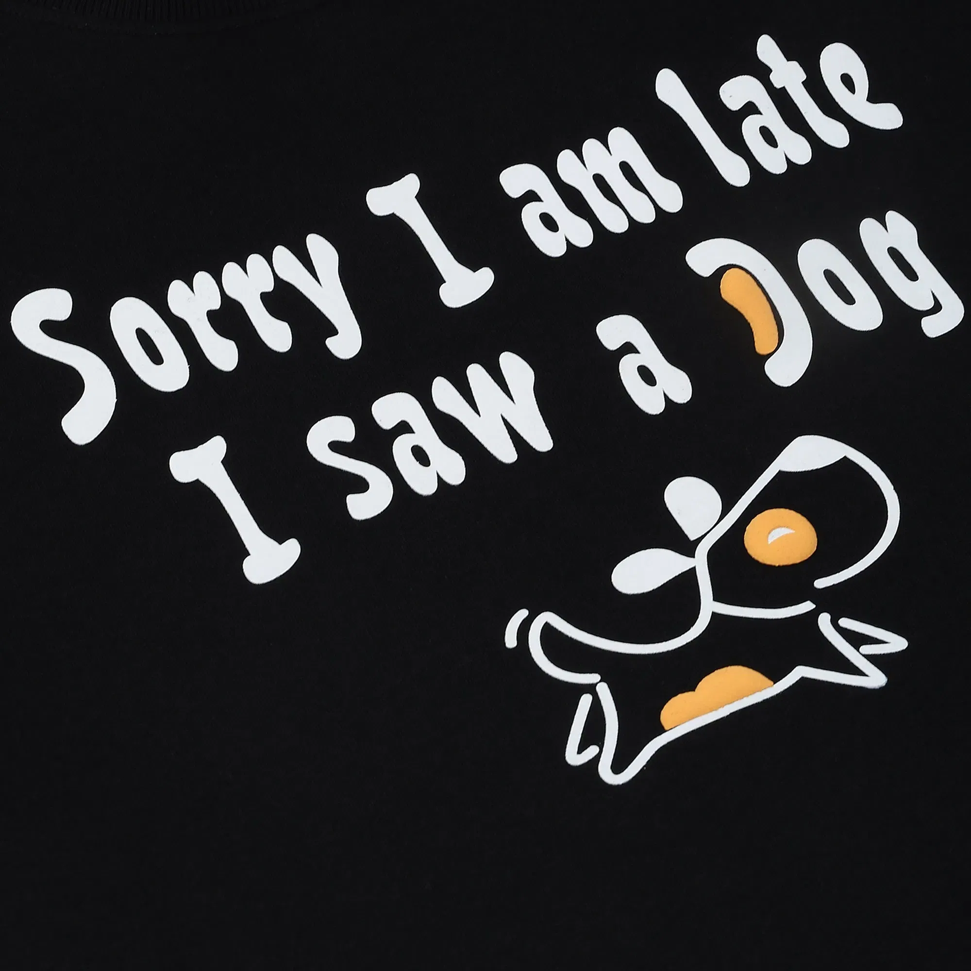 I SAW A DOG T-SHIRT