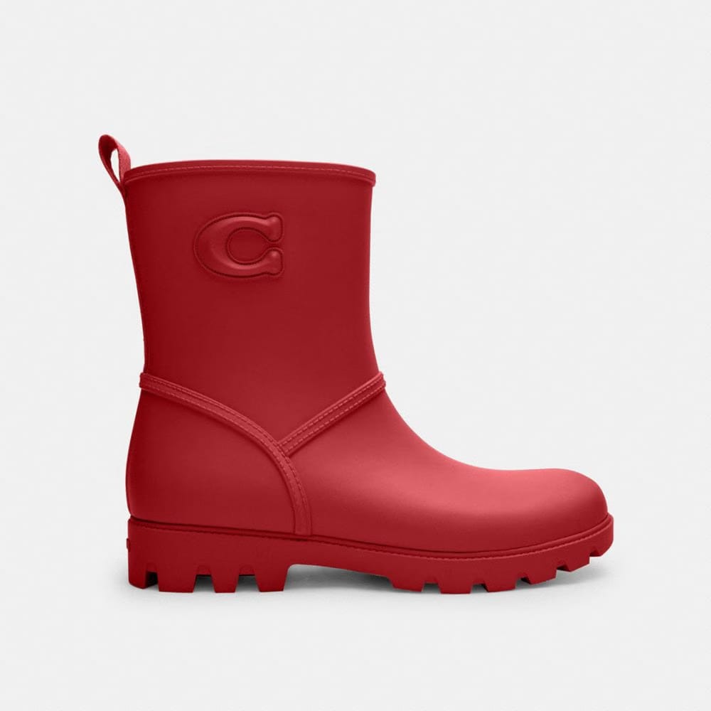 Women's Coach Ryder Rainboot Ruby