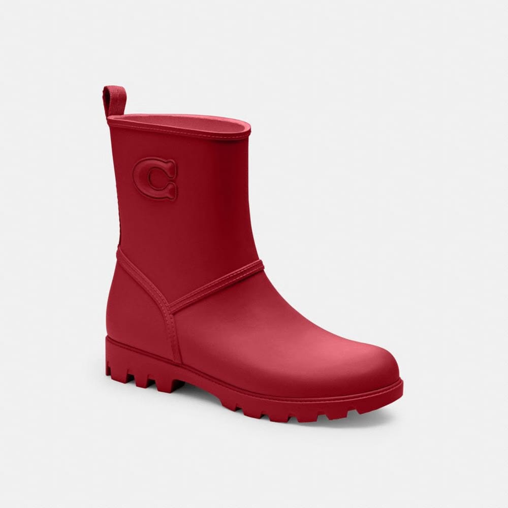 Women's Coach Ryder Rainboot Ruby