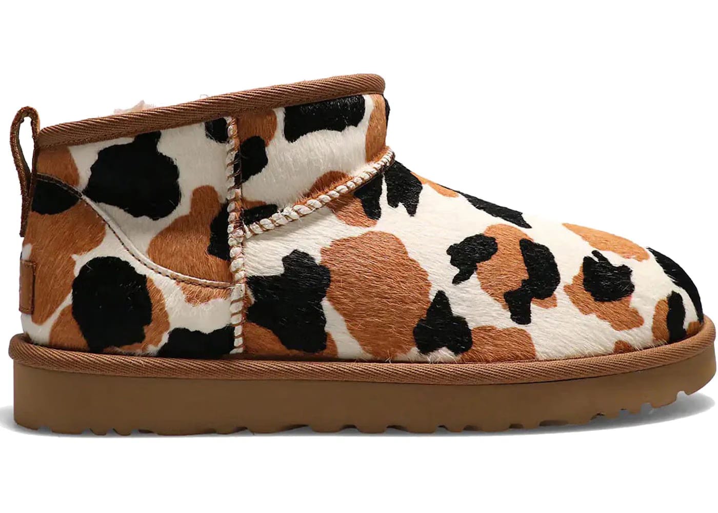 Ugg Classic Ultra Mini Boot Cow Print Womens