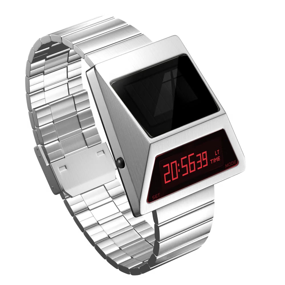 CYBERTRUCK S3000 Solar Digital Watch (Red Reaper Edition)