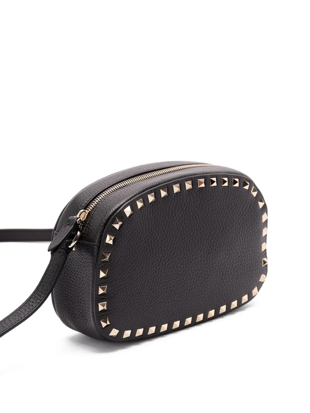 mini Rockstud leather cross body bag