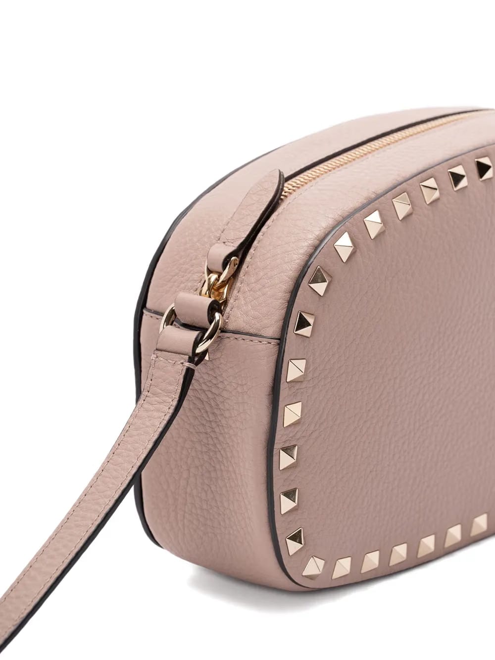 mini Rockstud leather cross body bag