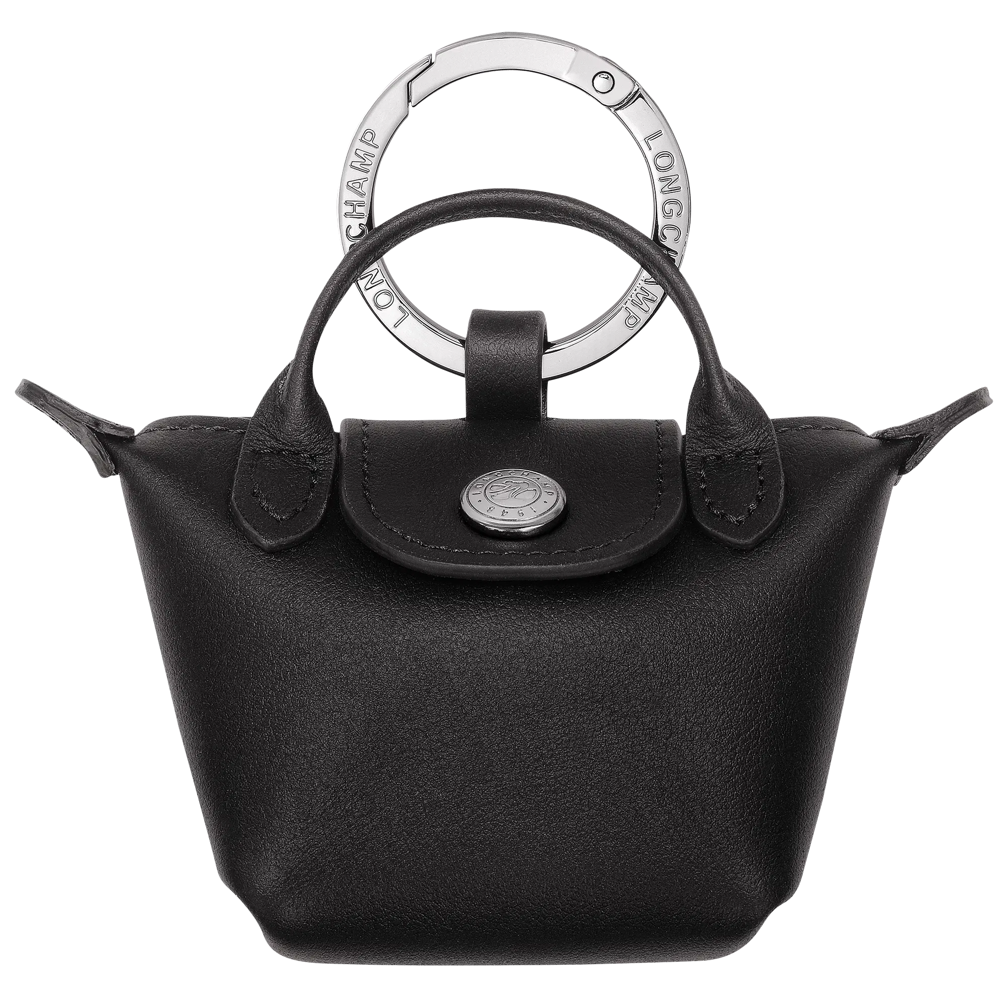 Longchamp Le Pliage Xtra Key ring Black