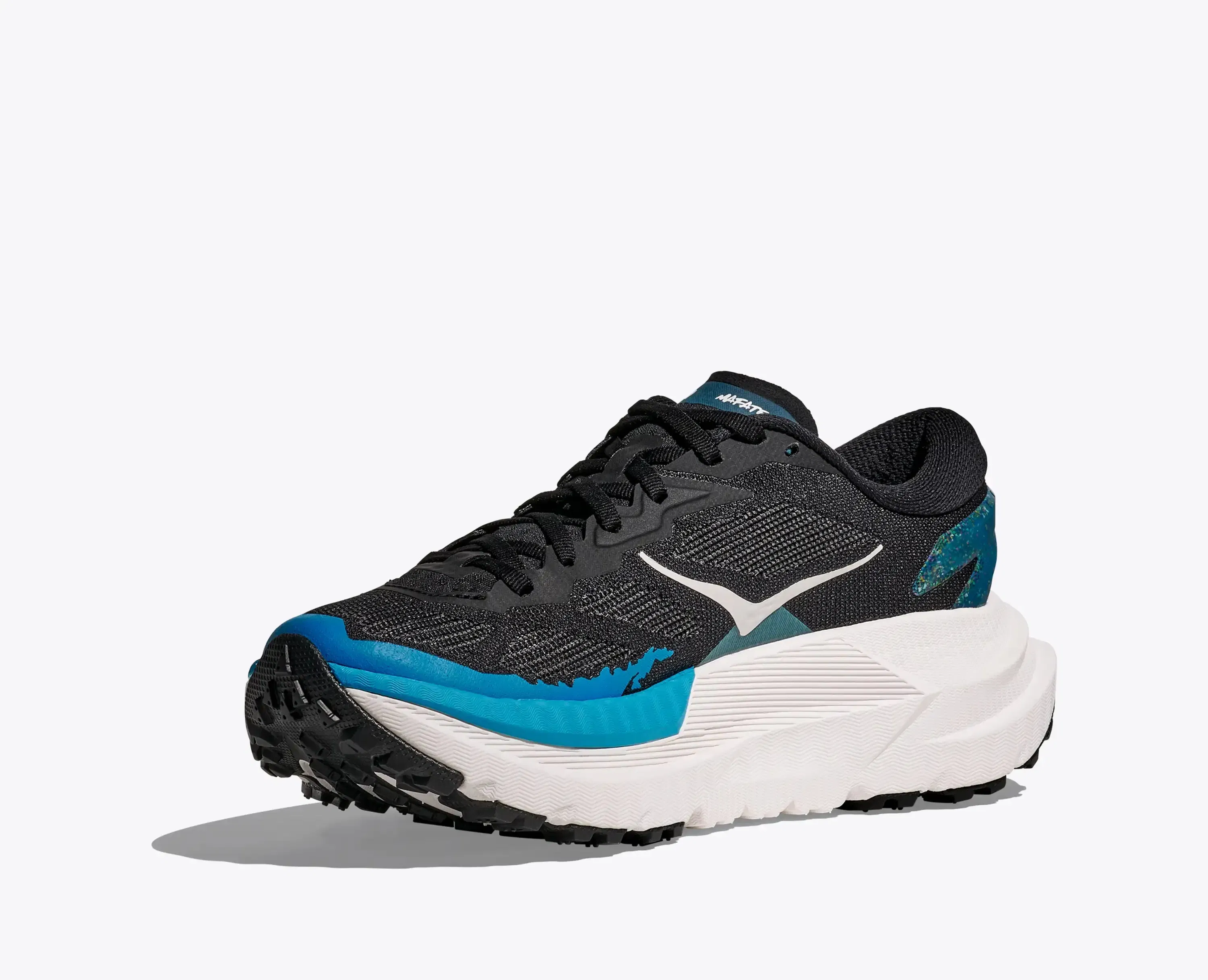Hoka Women'S Mafate X Black Skyward Blue