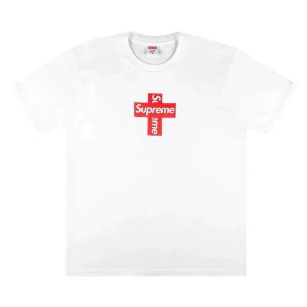 Supreme Cross Box Logo Tee "White"