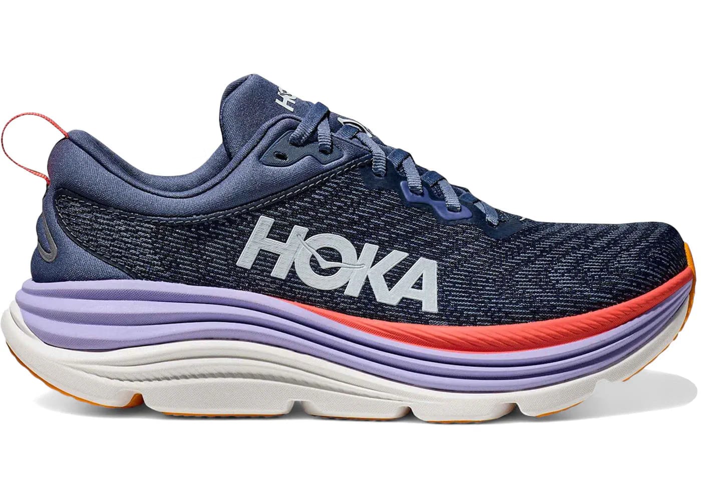 Hoka One One Gaviota 5 Anchor Grapefruit Womens