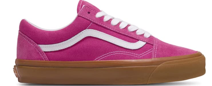 Vans Premium Old Skool Shoe Raspberry Pink Gum