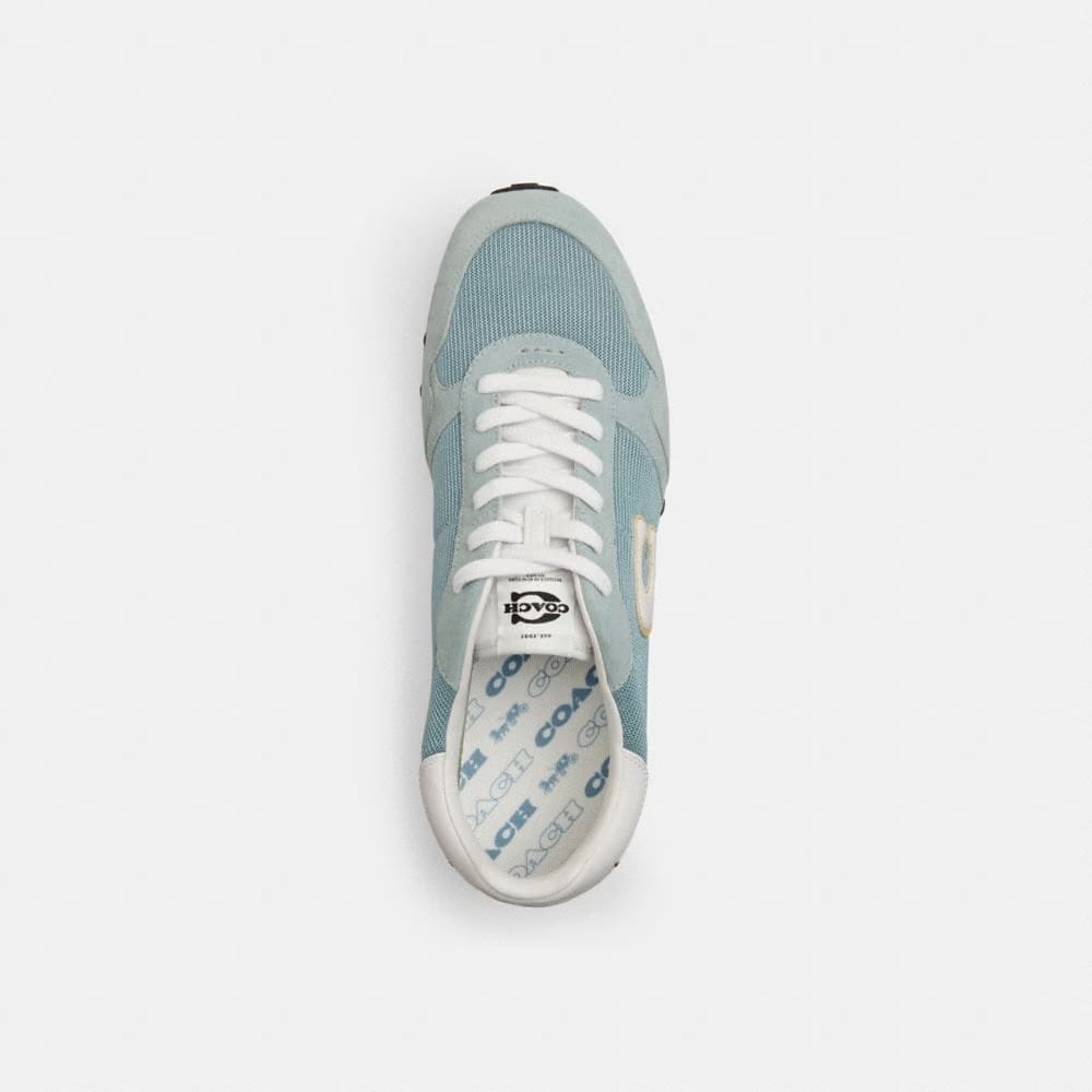 Men's Coach Retro Runner Sea Mist Optic White