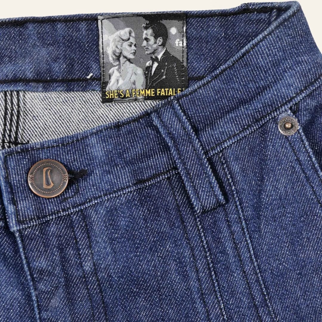 Women's Indigo Jeans - 1900s Fit