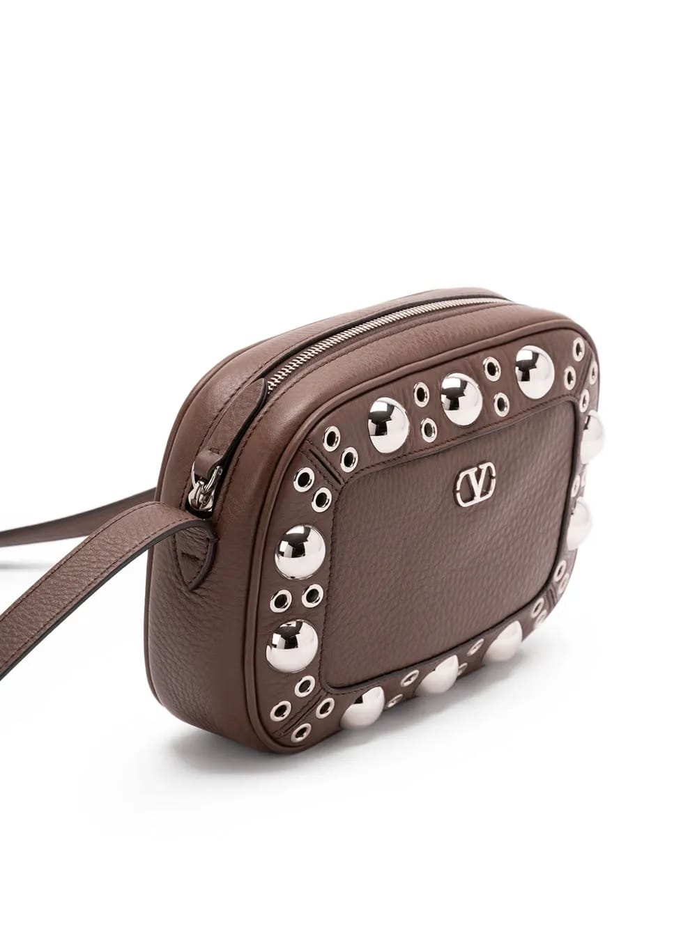 Nellcôte eyelet-embellished cross body bag