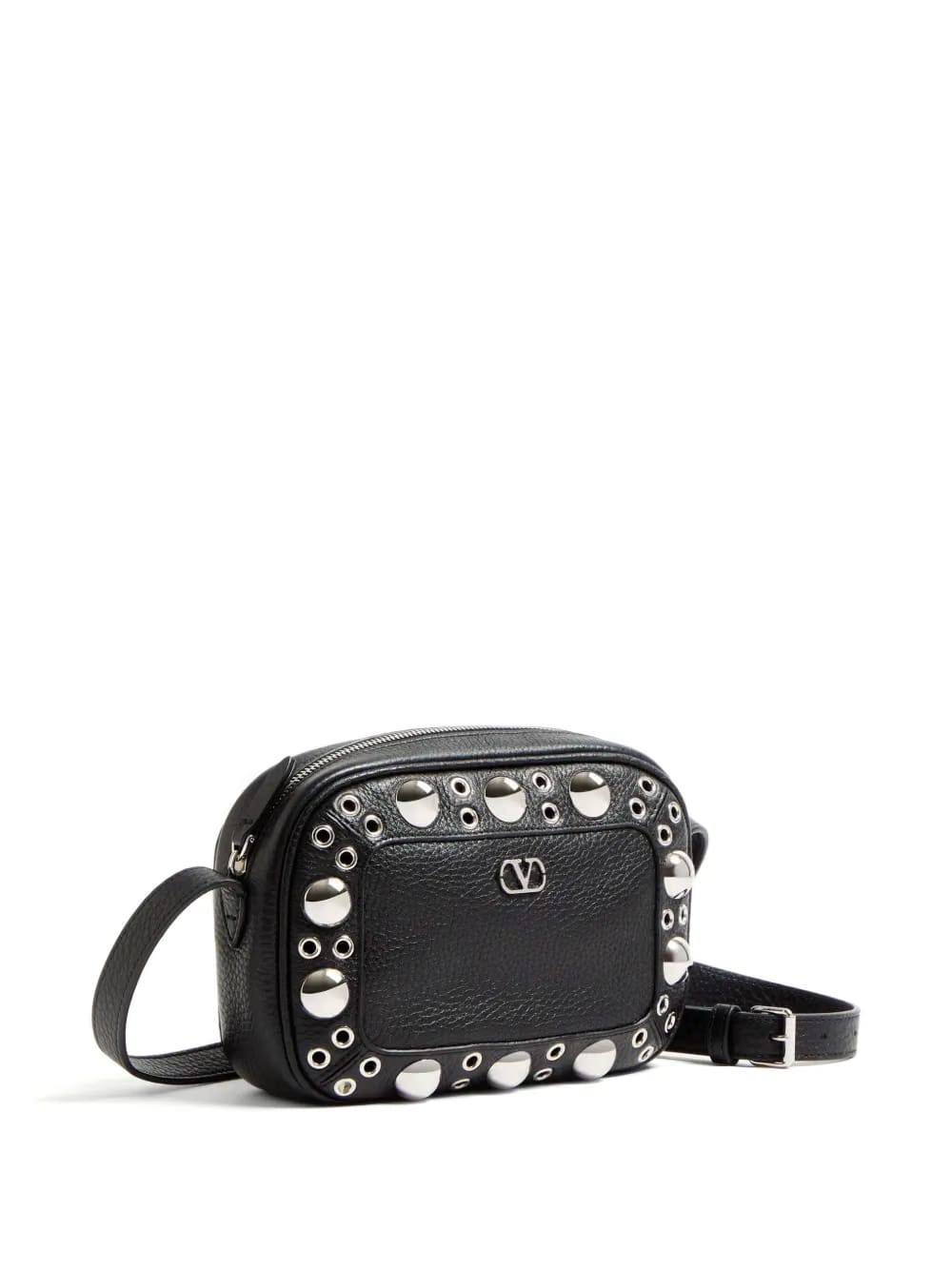 Nellcôte eyelet-embellished cross body bag