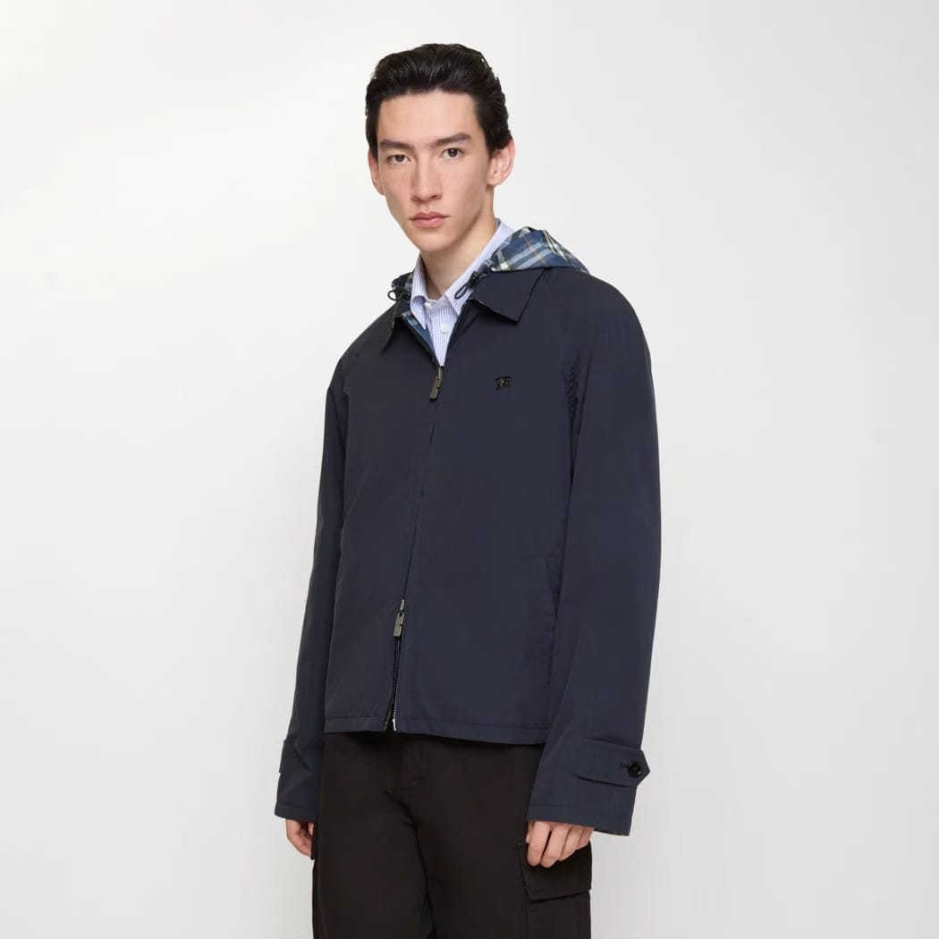 Reversible Check Cotton Jacket