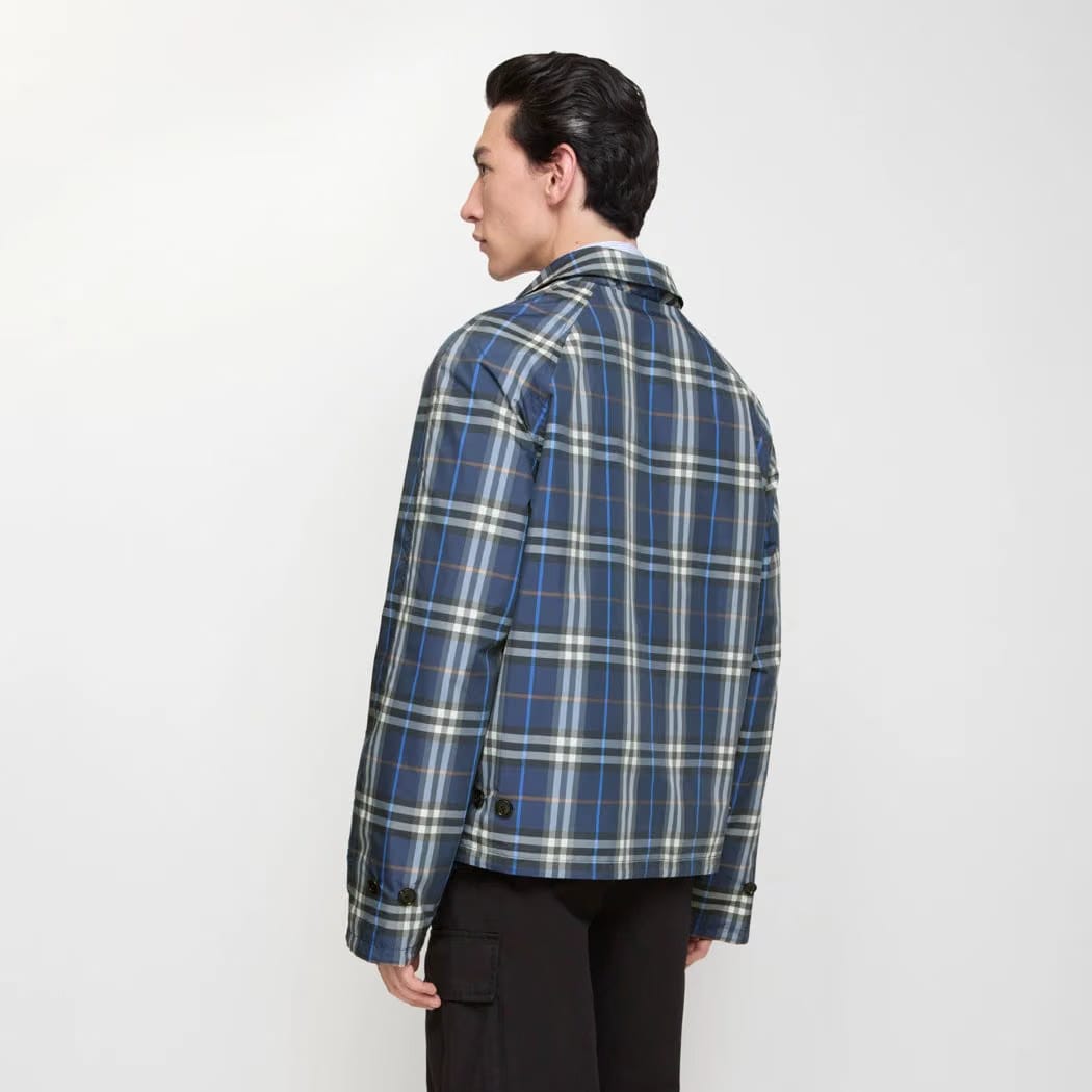 Reversible Check Cotton Jacket