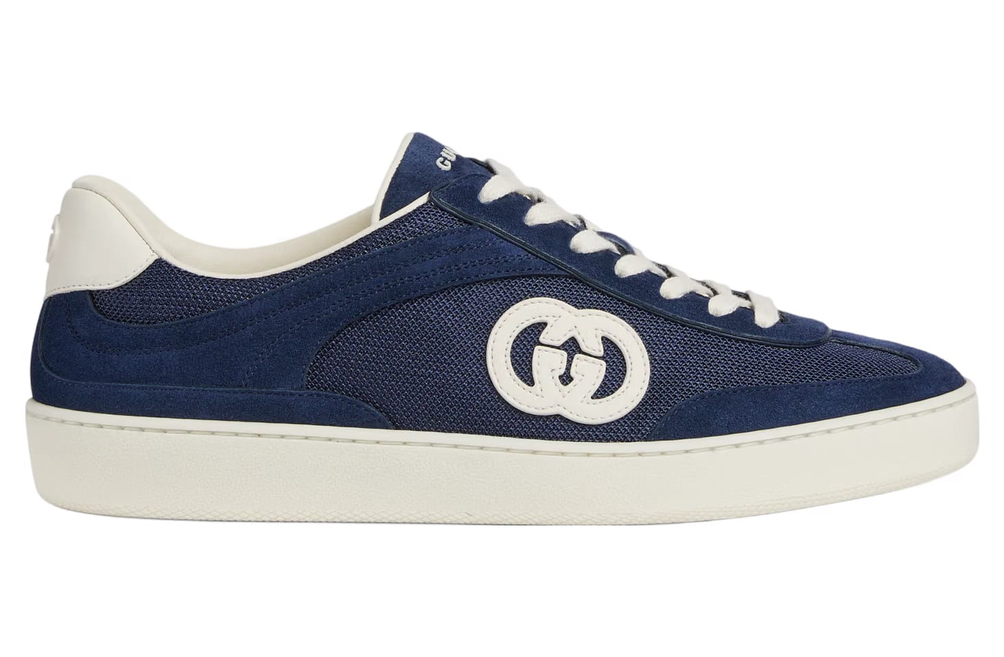 Gucci Interlocking G Sneaker Blue Suede