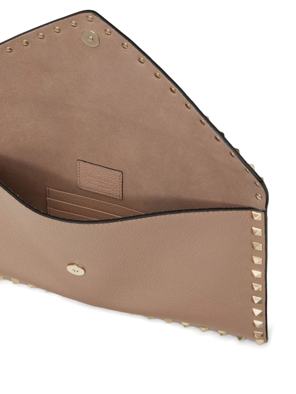 Rockstud envelope clutch bag