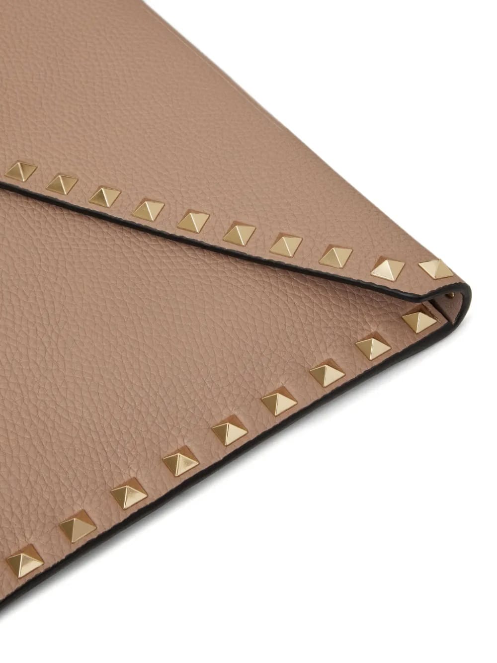 Rockstud envelope clutch bag