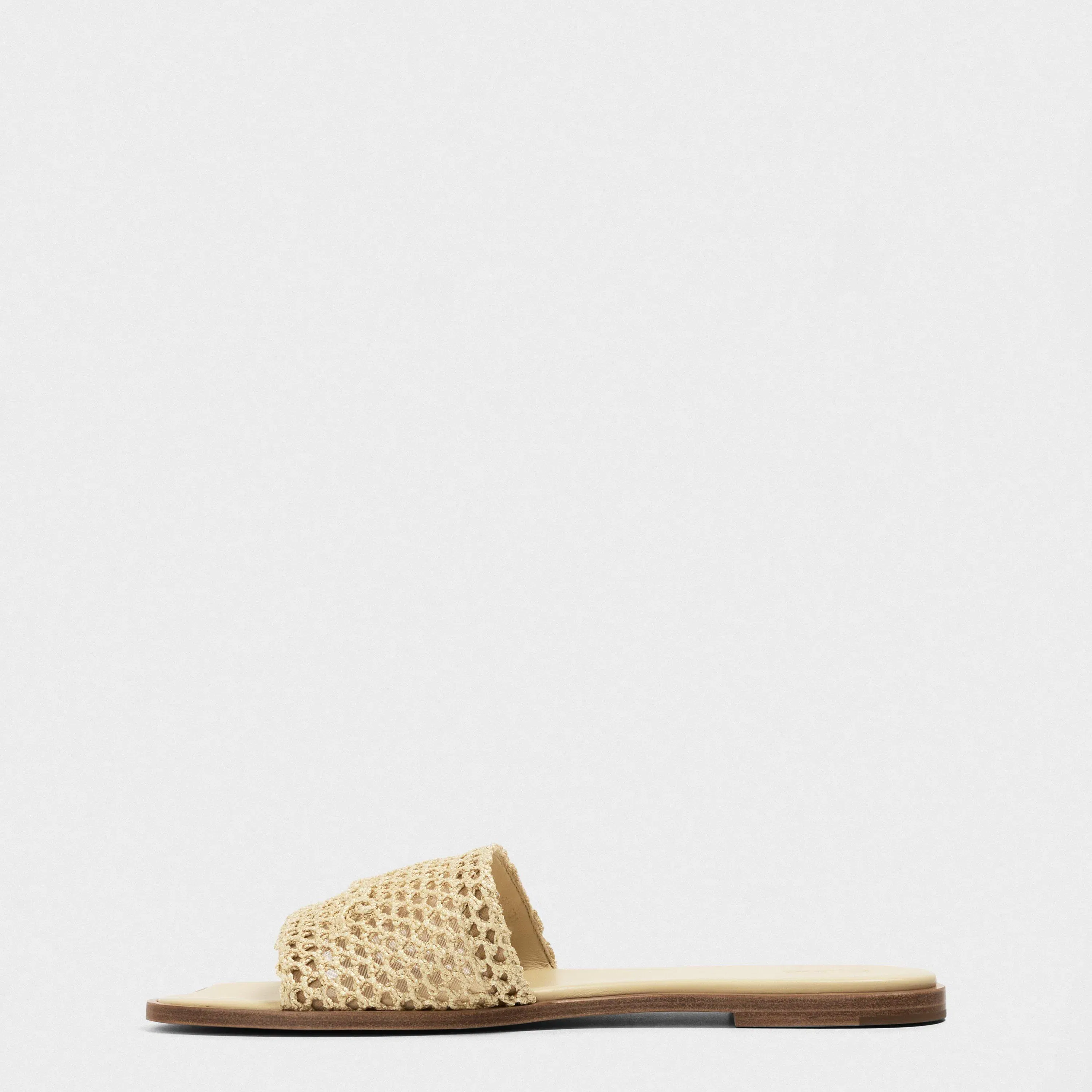 Flower Flat Sandals