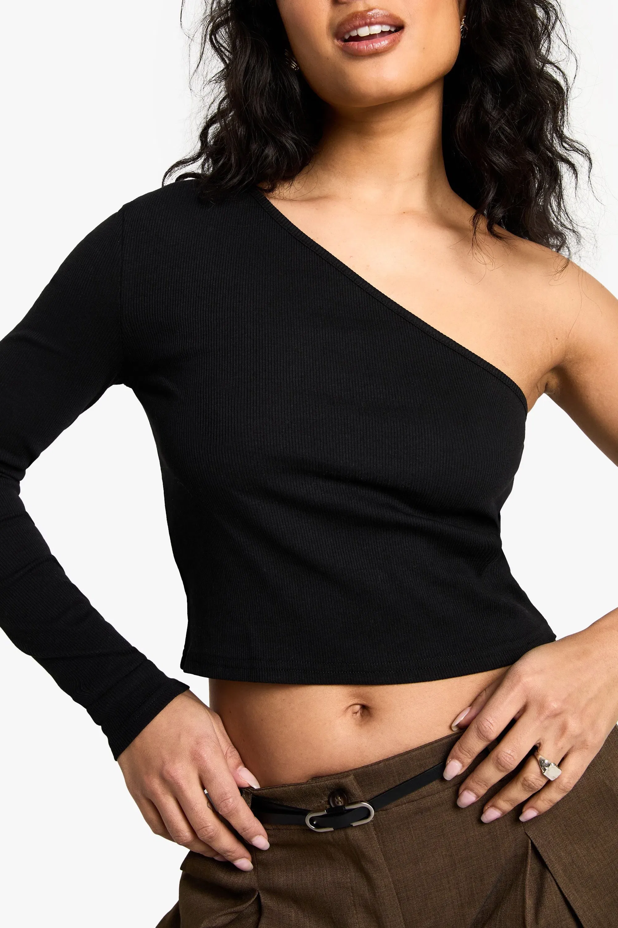 Basic One Shoulder Top